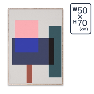 〔PAPER COLLECTIVE〕 ポスターWrong Geometry 02 (50×70)