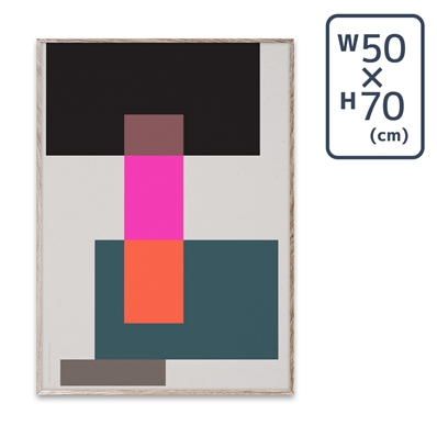 【メーカー取り寄せ】〔PAPER COLLECTIVE〕 ポスターWrong Geometry 01 (50×70)